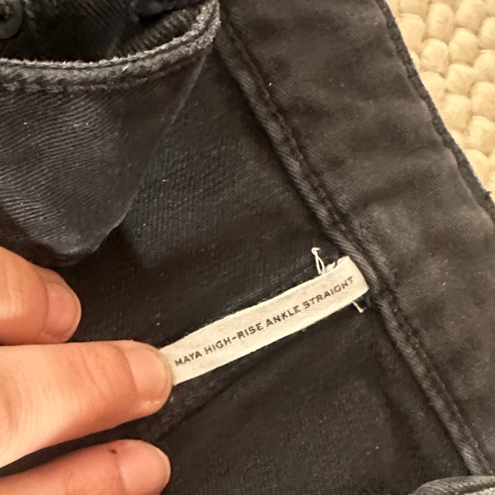 Rag & bone maya high rise ankle straight - Picture 6 of 11